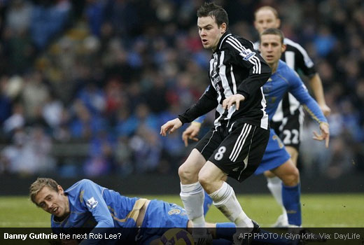 Danny Guthrie has another solid performance for Newcastle Danny Guthrie has another solid performance for Newcastle