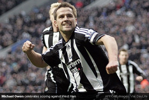 Michael Owen did scoring again