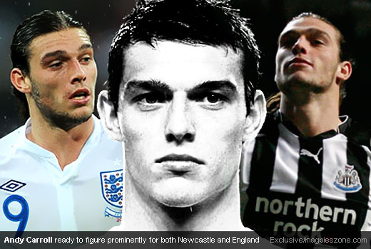 Andy Carroll Ready to Figure Prominently for Both Newcastle United and England