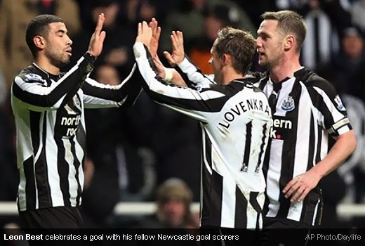 Newcastle United goal scorers against West Ham United