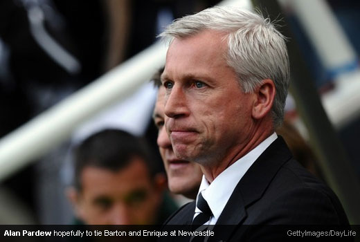 Alan Pardew can tie Barton and Enrique down to new deals?