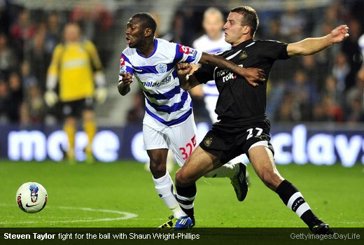 Steven Taylor fight for the ball with Shaun Wright-Phillips [Magpies Zone/GettyImages/DayLife]