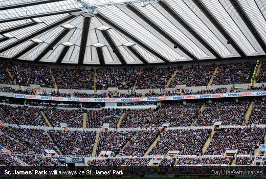 St. James' Park will always be St. James' Park