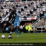 Demba Ba in Newcastle United v Manchester City - Premier League Demba Ba in Newcastle United v Manchester City - Premier League