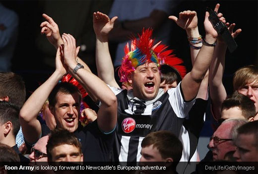 Toon Army is looking forward to Newcastle’s European adventure