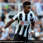 Gael Bigiramana during The Barclays Premier League Gael Bigiramana during The Barclays Premier League